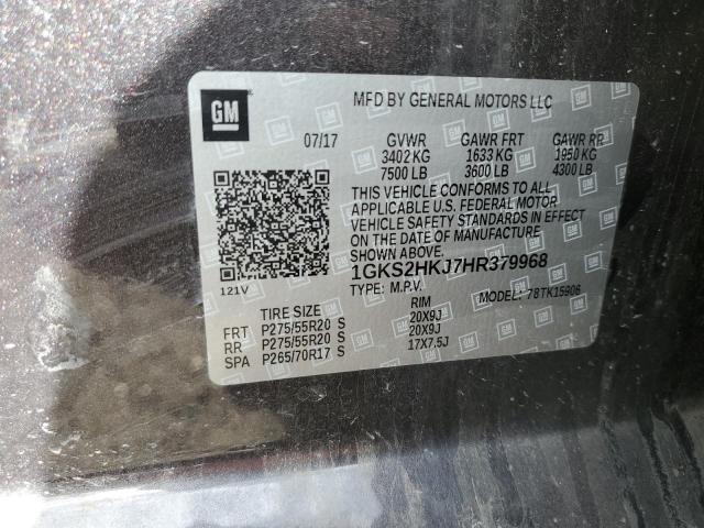 2017 GMC YUKON XL D 1GKS2HKJ7HR379968