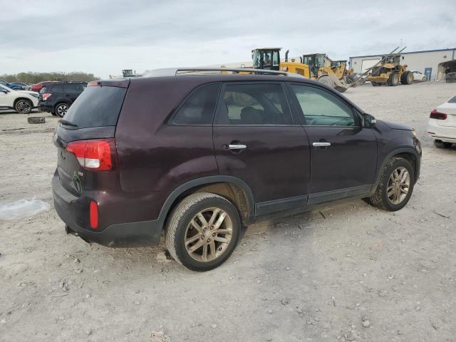 Vin: 5xykt3a65eg543527, lot: 51511775, kia sorento lx 20143