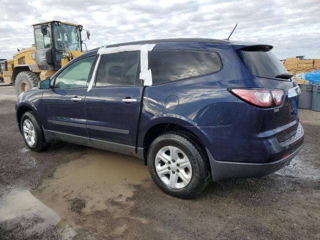 CHEVROLET TRAVERSE L 2015 blue  gas 1GNKRFED6FJ113457 photo #3