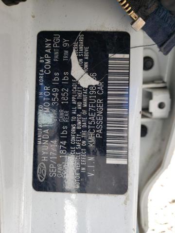 2015 HYUNDAI ACCENT GS - KMHCT5AE7FU198486