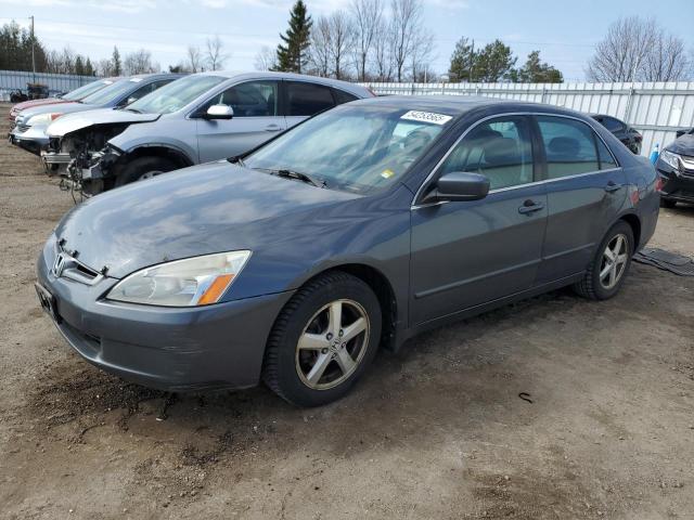 HONDA ACCORD EX 2004 blue  gas 1HGCM56664A807005 photo #1