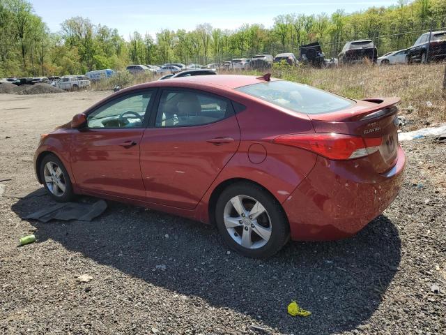 Vin: 5npdh4ae4dh344760, lot: 54117015, hyundai elantra gls 20132