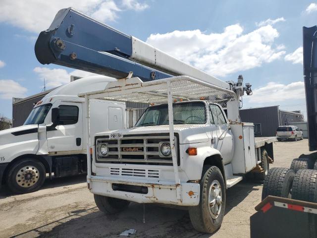 GMC C7000 C7D0 1990 white  diesel 1GDL7D1FXLV506294 photo #1