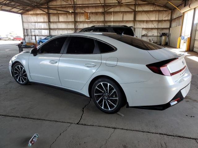 HYUNDAI SONATA LIM 2022 white  gas KMHL34J20NA173302 photo #3