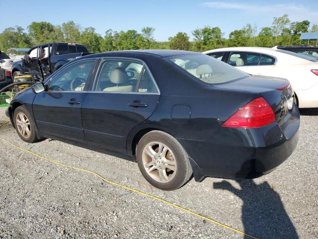 HONDA ACCORD SE 2007 black  gas 1HGCM56347A134645 photo #3