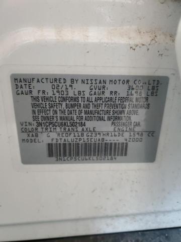 2019 NISSAN KICKS S - 3N1CP5CU6KL502184