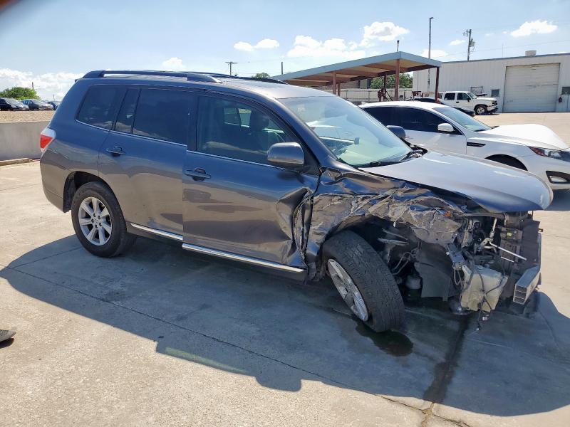 Vin: 5tdzk3eh5ds132885, lot: 54103645, toyota highlander base 20134