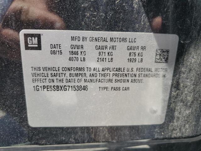 2016 CHEVROLET CRUZE LIMI - 1G1PE5SBXG7153846