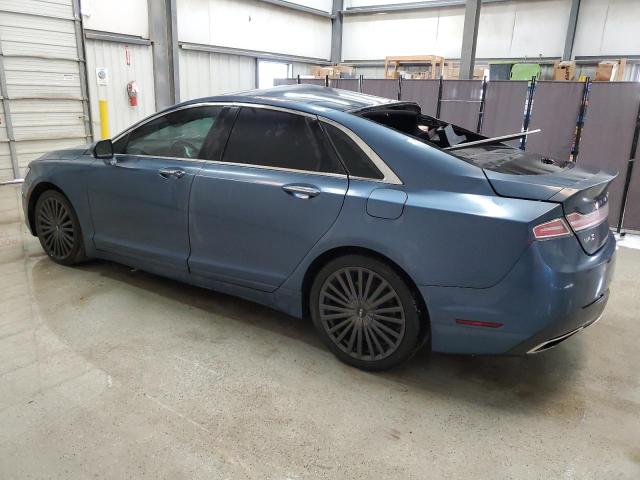 LINCOLN MKZ RESERV 2018 blue  gas 3LN6L5E91JR600223 photo #3