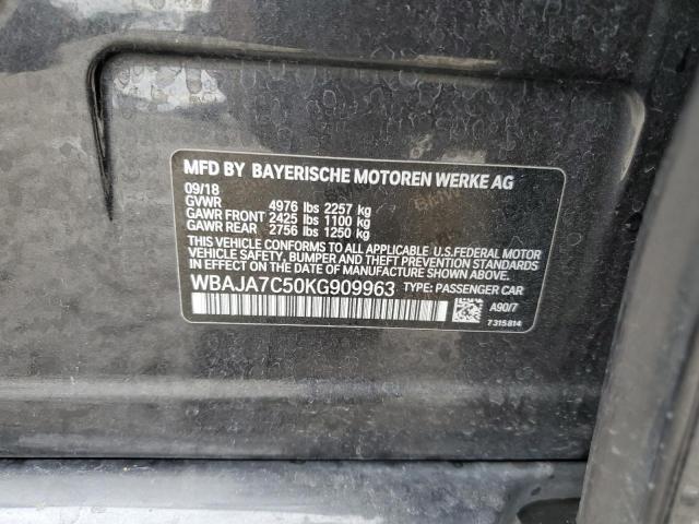 2019 BMW 530 I - WBAJA7C50KG909963
