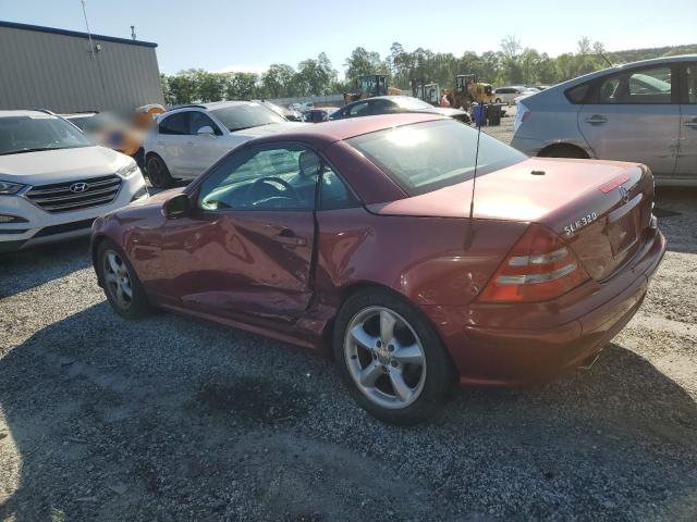 MERCEDES-BENZ SLK 320 2003 red converti gas WDBKK65F43F288737 photo #3