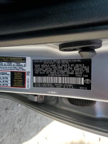 2016 TOYOTA CAMRY HYBR 4T1BD1FK3GU185249