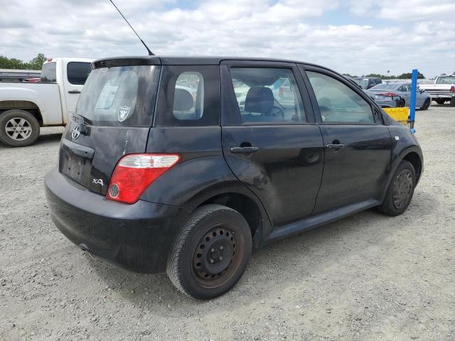 TOYOTA SCION XA 2006 black hatchbac gas JTKKT624360135784 photo #4