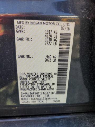 2016 NISSAN ALTIMA 2.5 - 1N4AL3AP2GC269706