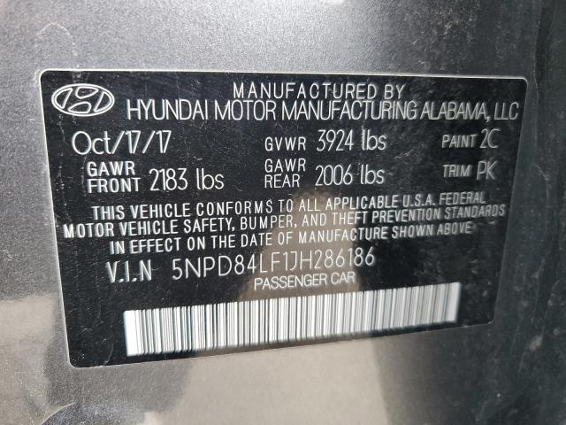 2018 HYUNDAI ELANTRA SE - 5NPD84LF1JH286186