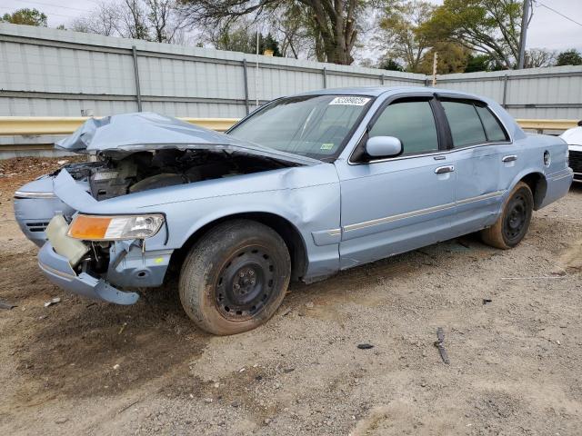 MERCURY GRAND MARQ 1999 blue  gas 2MEFM74W5XX653553 photo #1