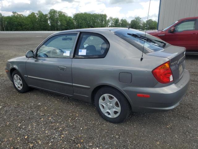 HYUNDAI ACCENT GS 2005 silver  gas KMHCG35C15U342811 photo #3