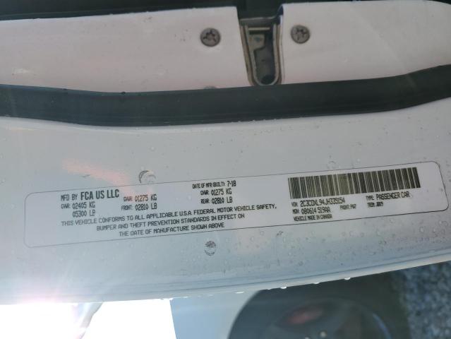 2018 DODGE CHARGER SR 2C3CDXL94JH335154