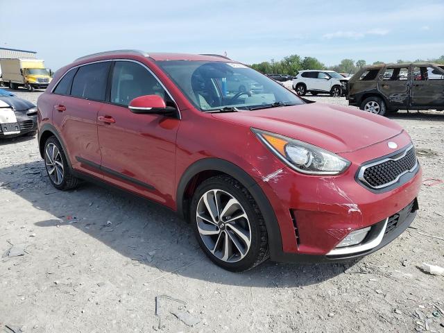 Vin: kndce3lc0h5067850, lot: 54276635, kia niro ex touring 20174