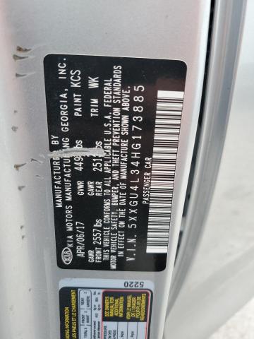 2017 KIA OPTIMA EX - 5XXGU4L34HG173885