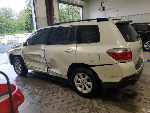 Vin: 5tdbk3eh5ds215668, lot: 52045585, toyota highlander base 20132