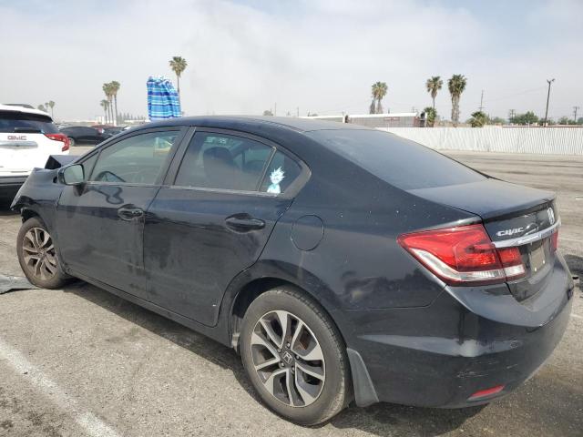 HONDA CIVIC EX 2014 black sedan 4d gas 19XFB2F87EE272637 photo #3