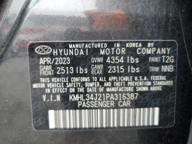 2023 HYUNDAI SONATA LIM KMHL34J21PA316387