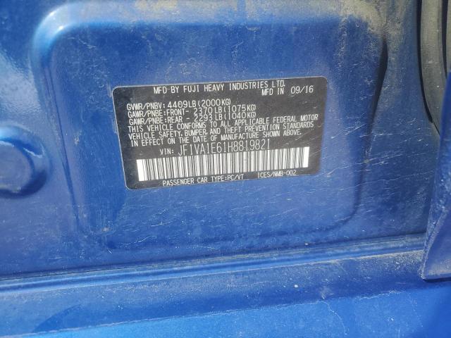 2017 SUBARU WRX PREMIU - JF1VA1E61H8819821