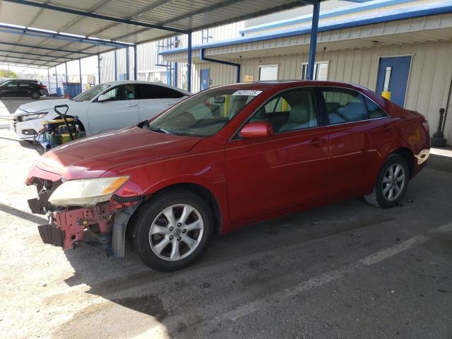 TOYOTA CAMRY CE 2007 red  gas JTNBE46K273002119 photo #1