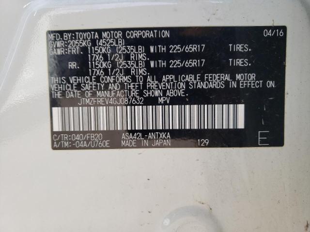 2016 TOYOTA RAV4 LE - JTMZFREV4GJ087632