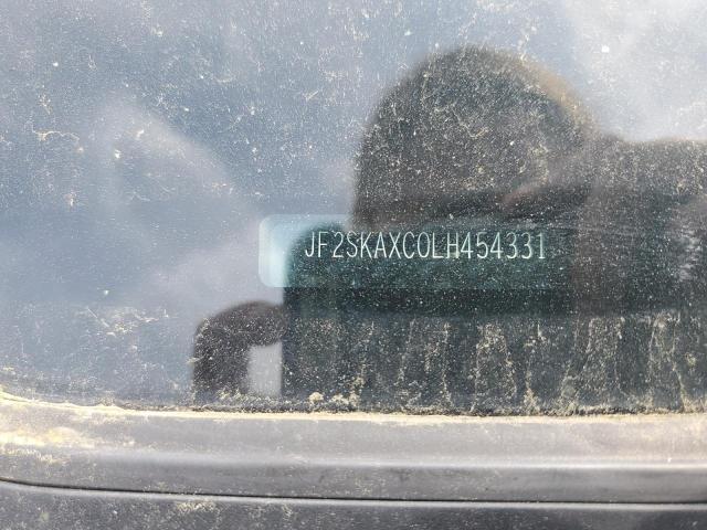 2020 SUBARU FORESTER T JF2SKAXC0LH454331