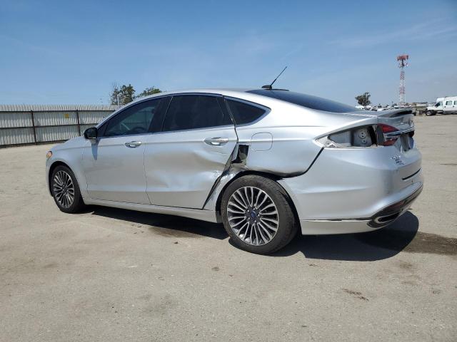 FORD FUSION TIT 2018 silver  gas 3FA6P0D93JR188633 photo #3