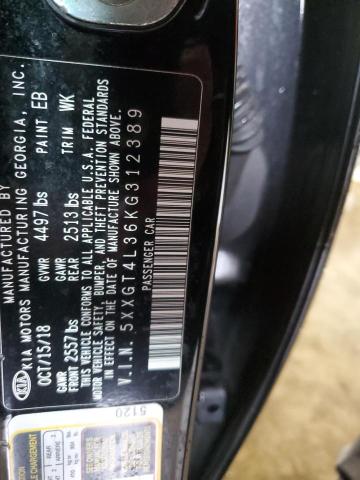 2019 KIA OPTIMA LX 5XXGT4L36KG312389