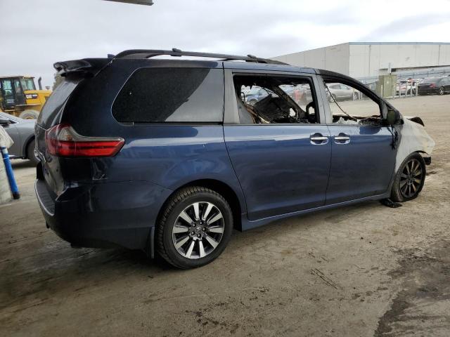 TOYOTA SIENNA XLE 2020 blue  gas 5TDDZ3DCXLS249579 photo #4