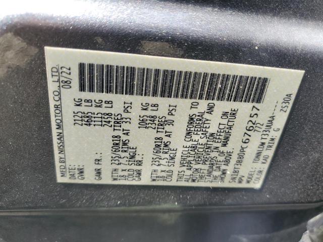 2023 NISSAN ROGUE SV 5N1BT3BB0PC676257
