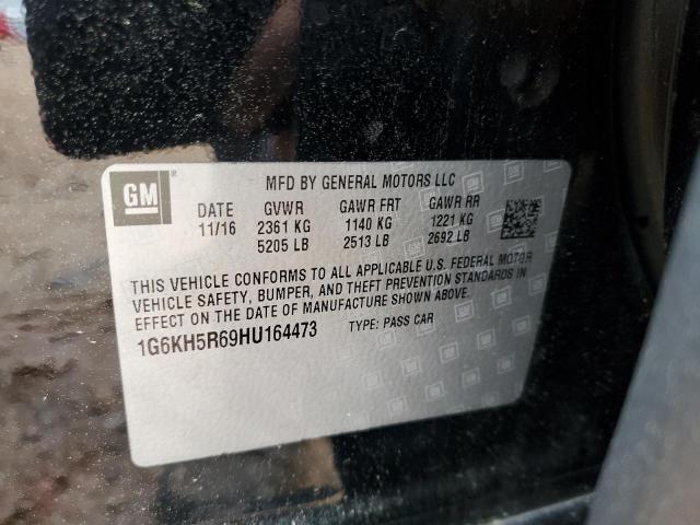 2017 CADILLAC CT6 PREMIU - 1G6KH5R69HU164473