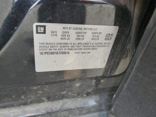 2016 CHEVROLET CRUZE LIMI - 1G1PC5SH1G7209814