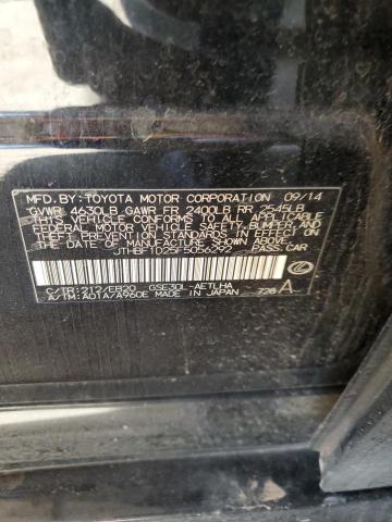 2015 LEXUS IS 250 JTHBF1D25F5056292