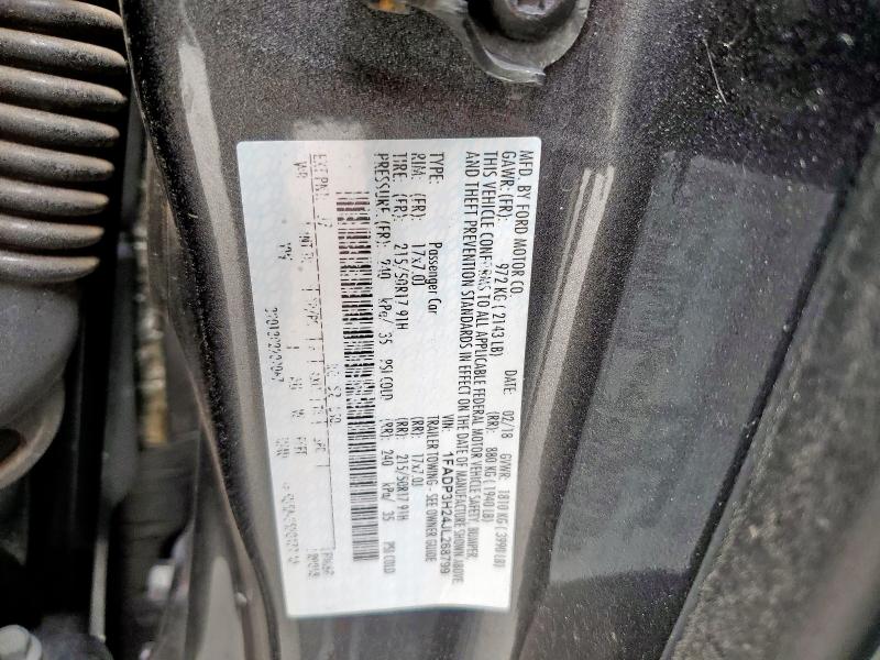 2018 FORD FOCUS SEL - 1FADP3H24JL268799