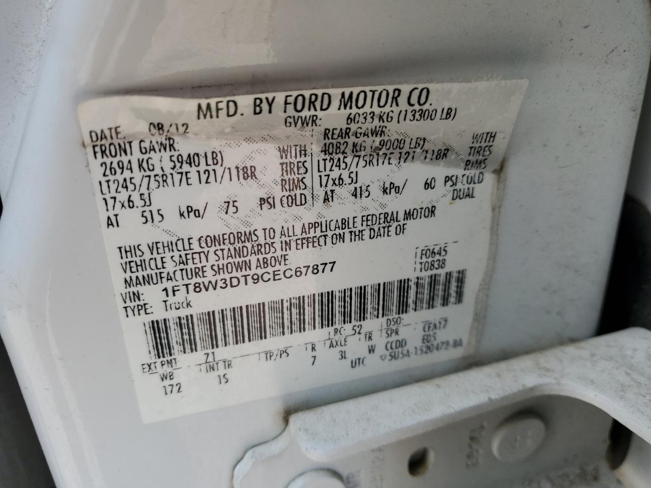 FORD F-350 SUPER DUTY