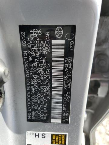2022 TOYOTA COROLLA LE JTDEAMDE1NJ054151