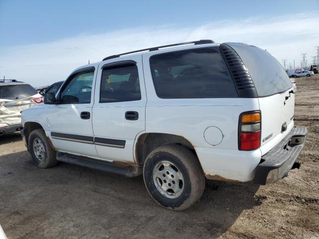 CHEVROLET TAHOE C150 2005 white  gas 1GNEC13V15J132865 photo #3