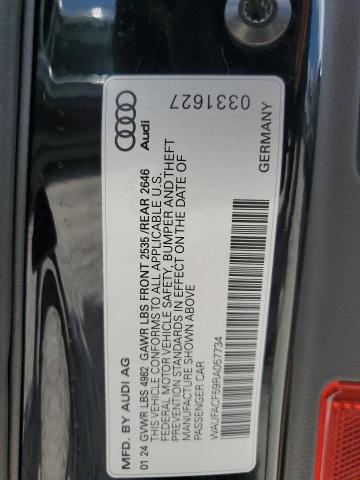 2024 AUDI A5 PREMIUM - WAUFACF59RA057734