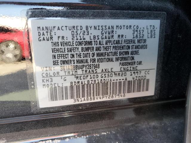 2023 NISSAN SENTRA S - 3N1AB8BV4PY287948