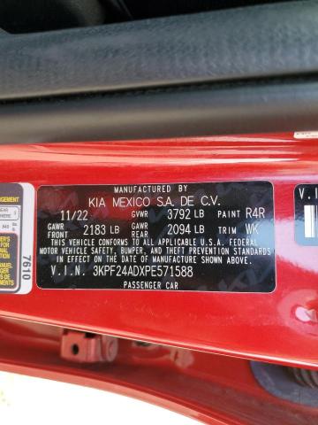 2023 KIA FORTE LX - 3KPF24ADXPE571588