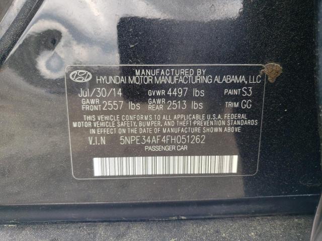 2015 HYUNDAI SONATA SPO - 5NPE34AF4FH051262