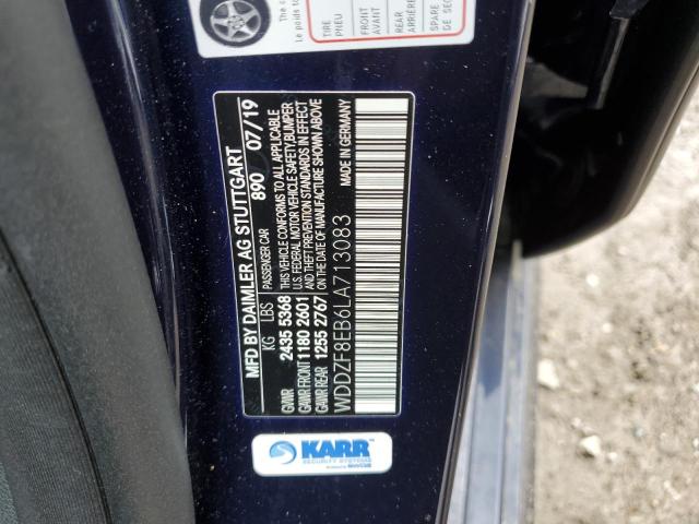 2020 MERCEDES-BENZ E 350 4MAT - WDDZF8EB6LA713083