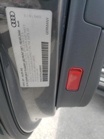 2018 AUDI S5 PRESTIG WAUC4CF54JA088002