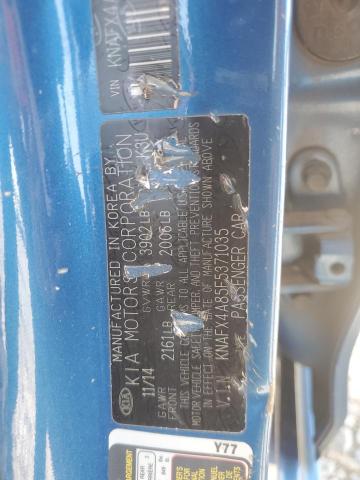 2015 KIA FORTE EX - KNAFX4A85F5371035