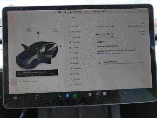2021 TESLA MODEL Y - 5YJYGDEF0MF137692
